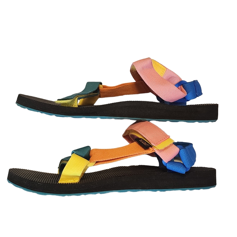 Teva Original Universal Women's Sandals Size 10 Good Pre Owned Condition - Picture 8 of 8